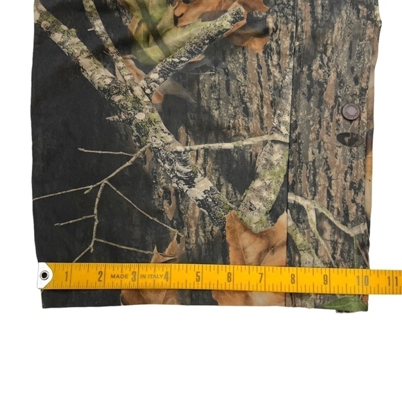 NWT Cabela's Men's Rain Suede Packable Rainwear Hunting Pants Mossy Oak XL - Picture 15 of 15